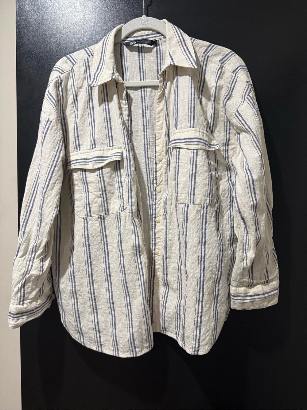 BOGO Zara 100 percent cotton button down top.